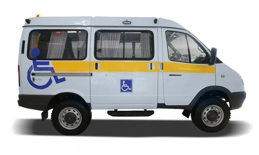 Specialized Vehicle for Transporting Disabled Persons, Type 38406A, Modification 384051