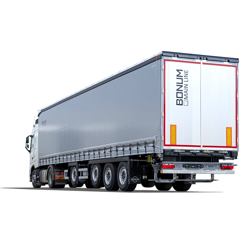 BONUM 914295 Semi-Trailer with Customizable Options