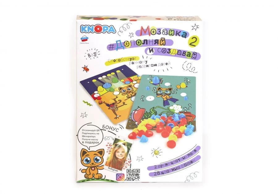 Educational Mosaic "Complete and Create 2" KNOPA 1/9