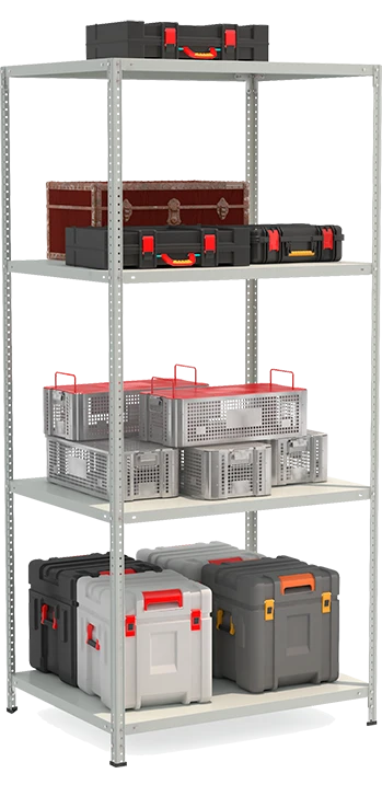 STF Model 1084-2.2 Reinforced Metal Shelf Rack