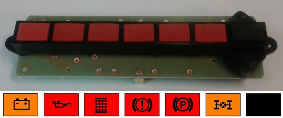 وحدة مصابيح التحكم للإشارة في المركبات 2312.3803-40