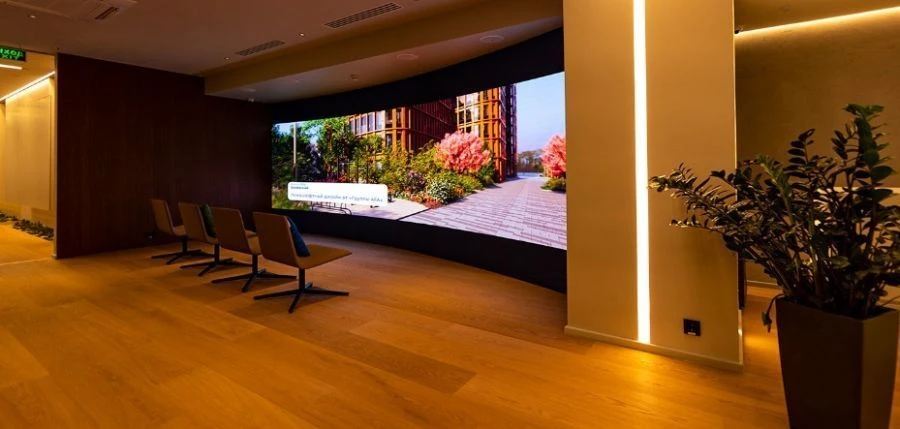 لوحة LED HD_PRO1500U_Kr+ لعرض المحتوى الديناميكي