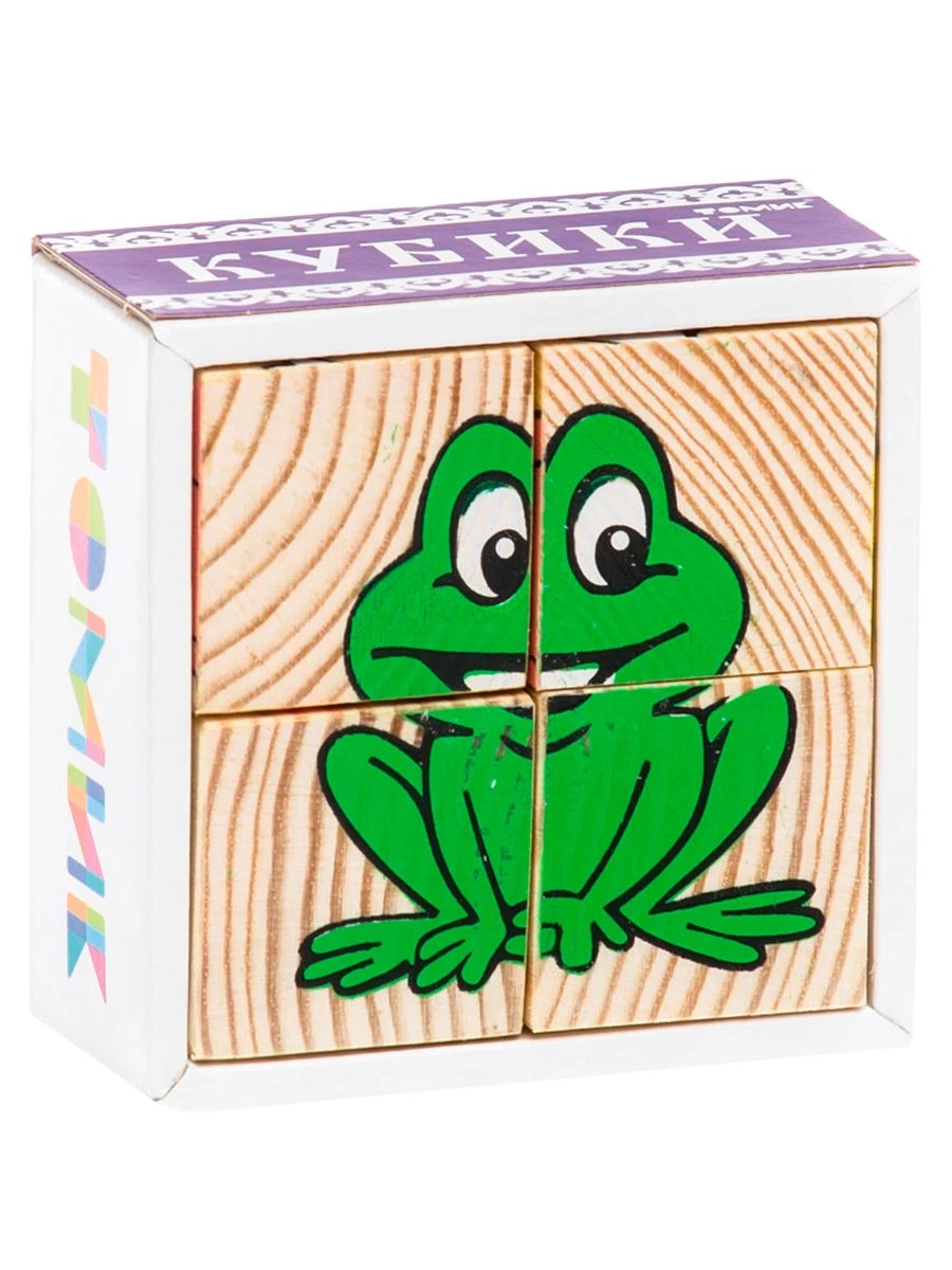 مكعبات نمط الحيوانات (4 قطع) نموذج 3333-1