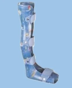 Full Leg Brace for Rehabilitation