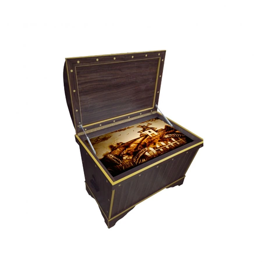 طاولة ضوئية مصممة "الصندوق