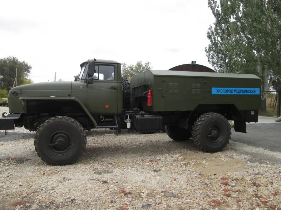 Unified Gas Charging Station UGS.M-KR on Ural 43206-1151-71 Chassis