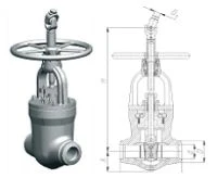 Gate Valve 1126-150-M for Pipeline Applications