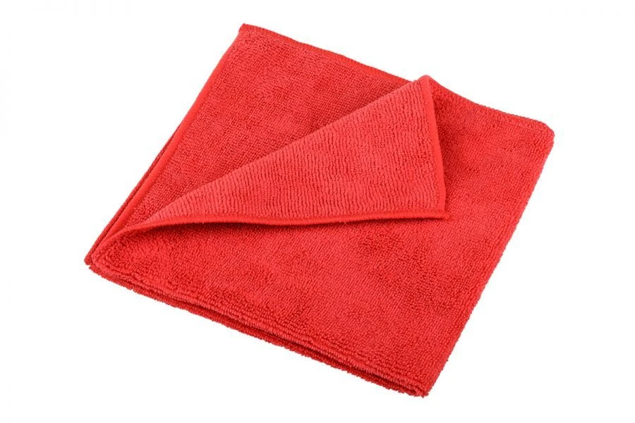 Red Microfiber Floor Cleaning Cloth 50x80 cm, 220 g/m²