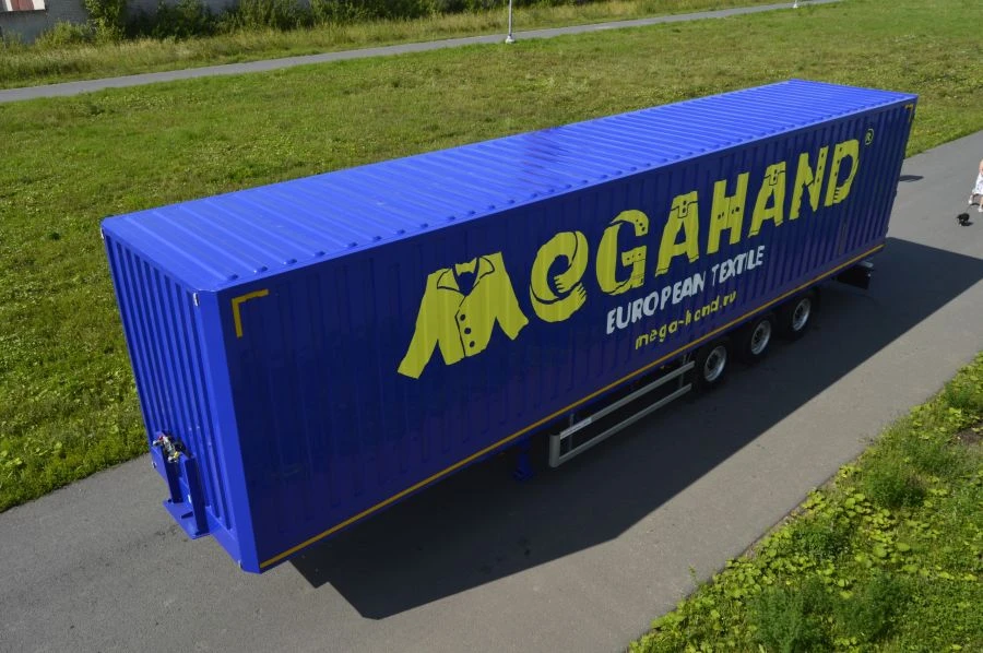 Closed-Type Three-Axle Cargo Semi-Trailer BSA-453