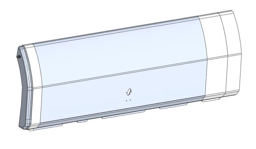 Left Middle Side Fairing Assembly 6282-401-5312140-21