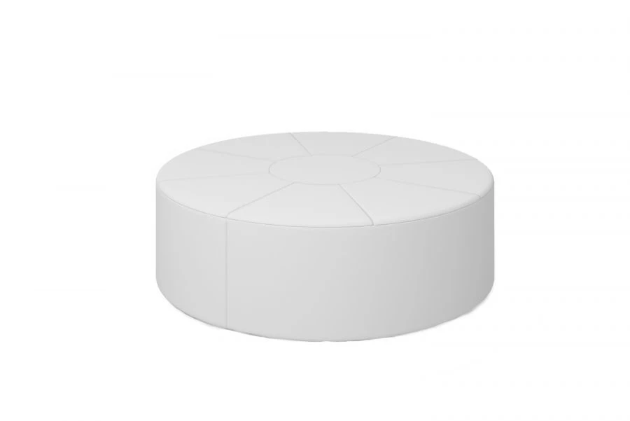 Soft seating pouf for public spaces L12-2P-1