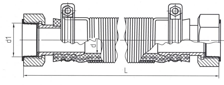 موصل مرن للهواء 747