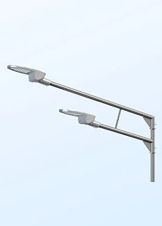 Functional Street Lighting Bracket Vektor