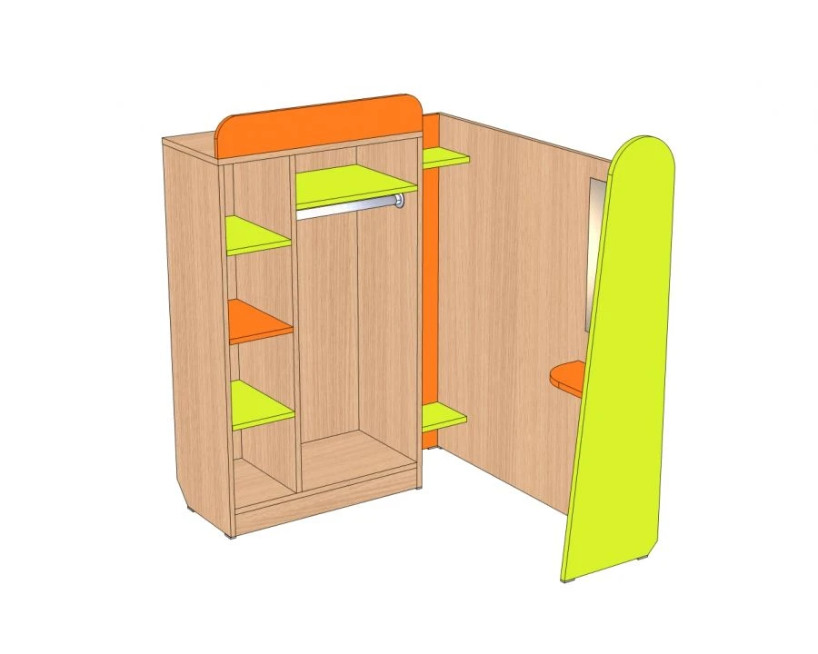 Children's Corner Play Area "Ryazheniya" Corner Model IU-RU