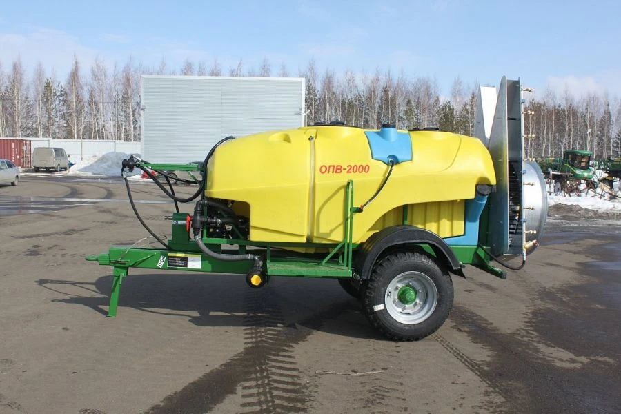 OPV-2000 Trailer-Mounted Fan Sprayer for Crop Protection