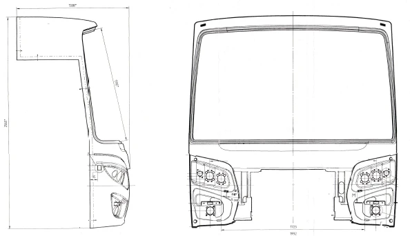 لوحة أمامية كاملة 4238-50-5301300