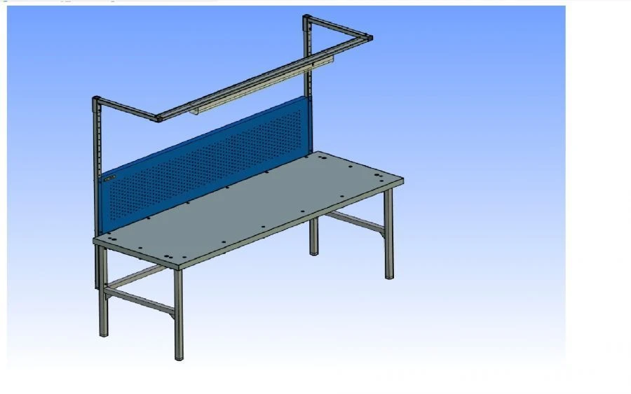 طاولة عمل للحدادة (2000x700)