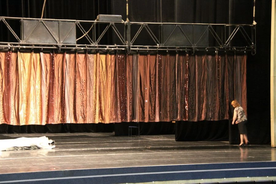 الملابس المسرحية - قماش هارليكوين الزخرفي