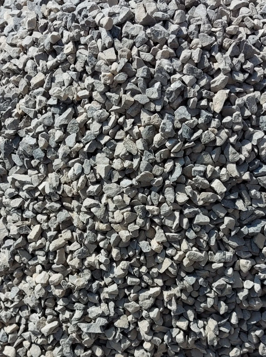 Dense Rock Gravel for Construction Work, 5-10mm Fraction