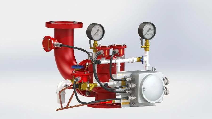 Explosion-Proof Fire Fighting Drencher Control Module UU-D100/1.6