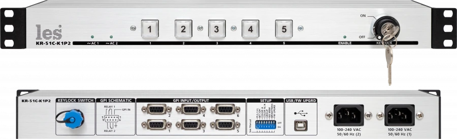 Active Control Panel KR-51C-K1P2 with GPI Signals