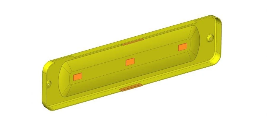 Rear Dashboard Cover for Electric Bus Interior 6274-7950022