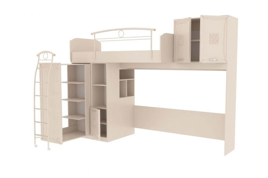 Bianka Loft Bed - Model LD.521010.000 in Kashmir