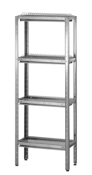 رف تجفيف الصحون لصناعة الطعام