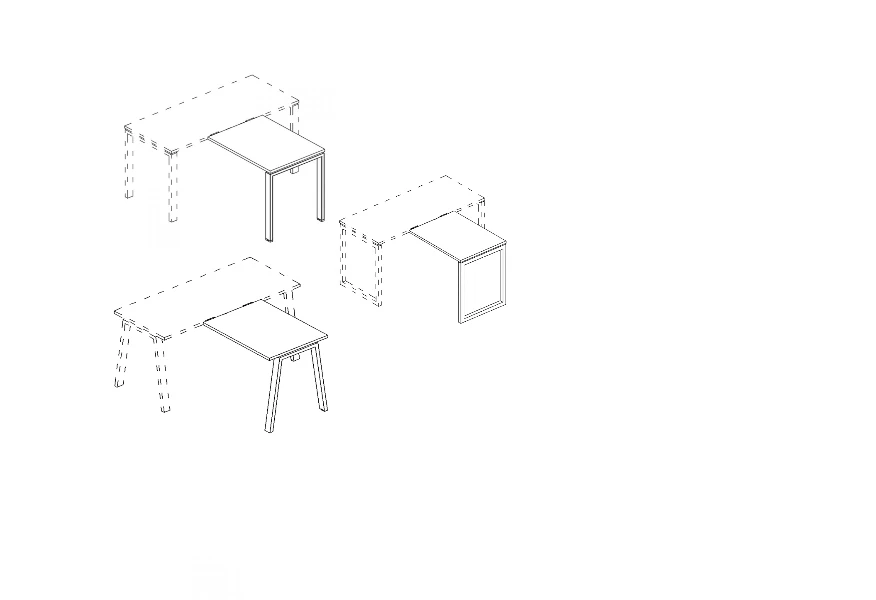 Briefing Tabletop for A4 Series Furniture Set