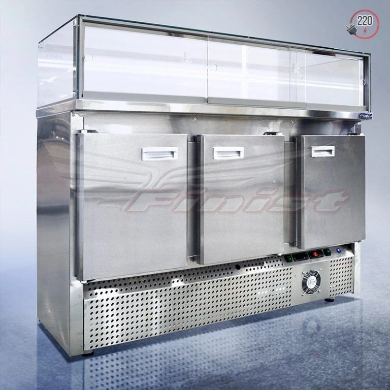 Floor-Standing Refrigerated Display Case for Desserts SPLINTER COLD