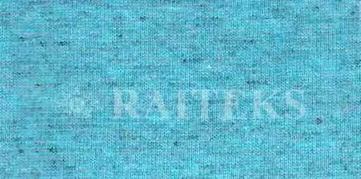 Mixed Melange Knit Fabric Two-Ply 80% Cotton, 20% Polyester