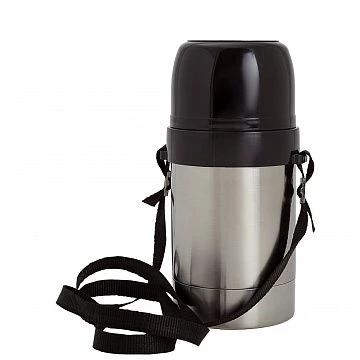 Double-walled vacuum thermos for liquids, type "DN