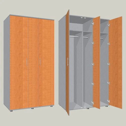 Three-Door Three-Section Wardrobe SHGK-5