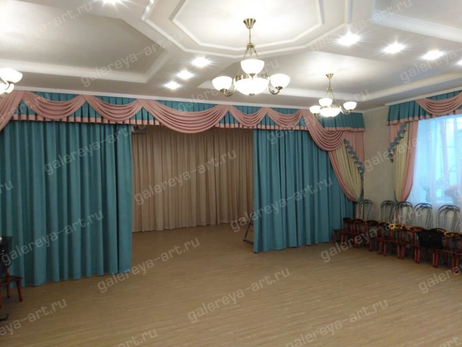 ملابس المسرح - قماش ستائر مانعة للضوء 100% بوليستر