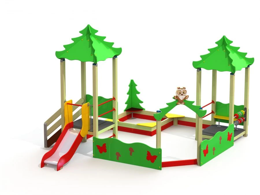 Sand Playground with Slide, H=700mm, Model MF 3.22