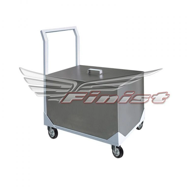 Mobile Flour Transport Table TS-P on Wheels