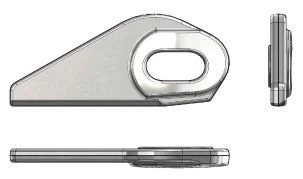 عناصر الربط لأنظمة السكك الحديدية الأحادية، النوع 1، TU 3143-001-00165735-2010