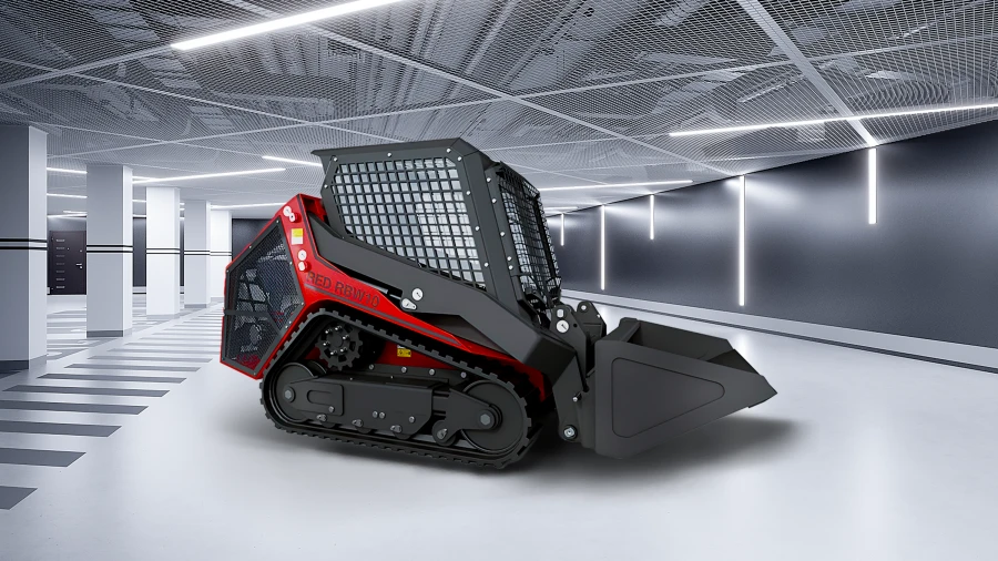 RED RБВ 10 Self-Propelled Front Loader with Cabin