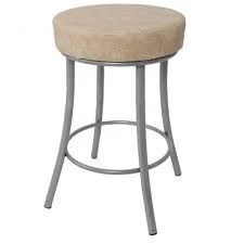 Round Metal Frame Seating Puff