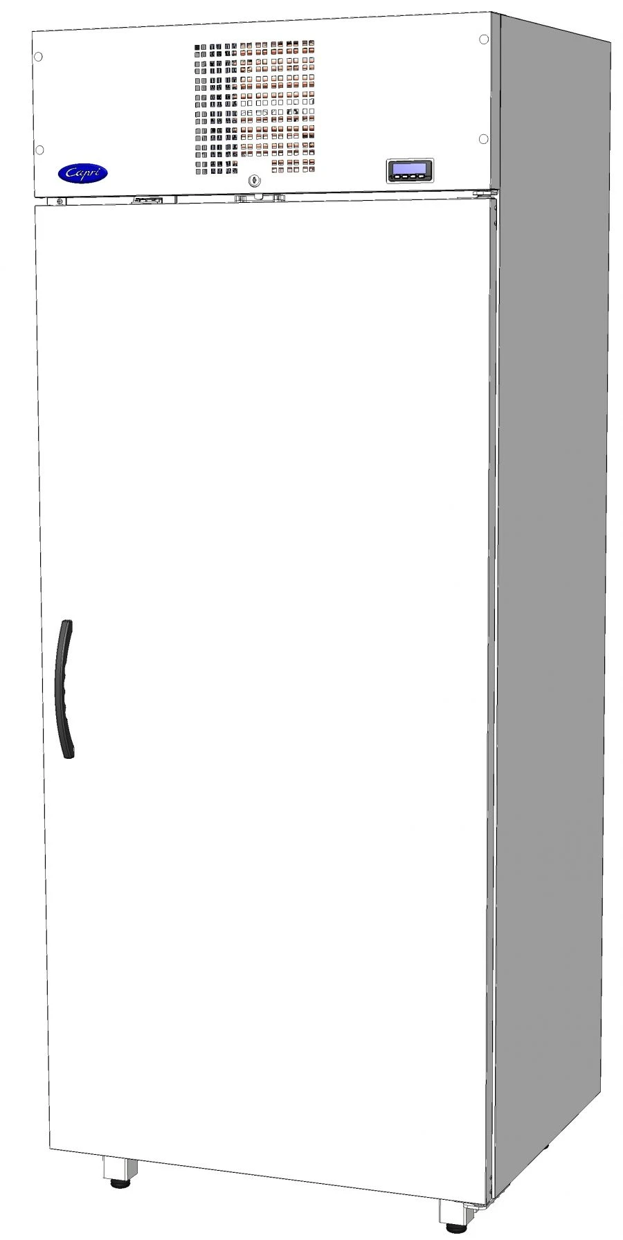 خزانات تبريد منخفضة الحرارة كابري 1,12ن مع ضاغط علوي