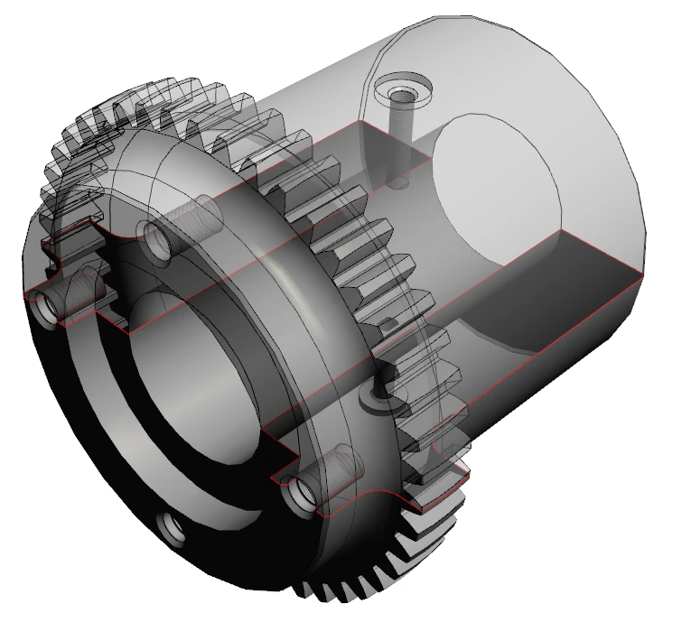 Gear Coupling GOST 5006-55/GOST R 50895-96