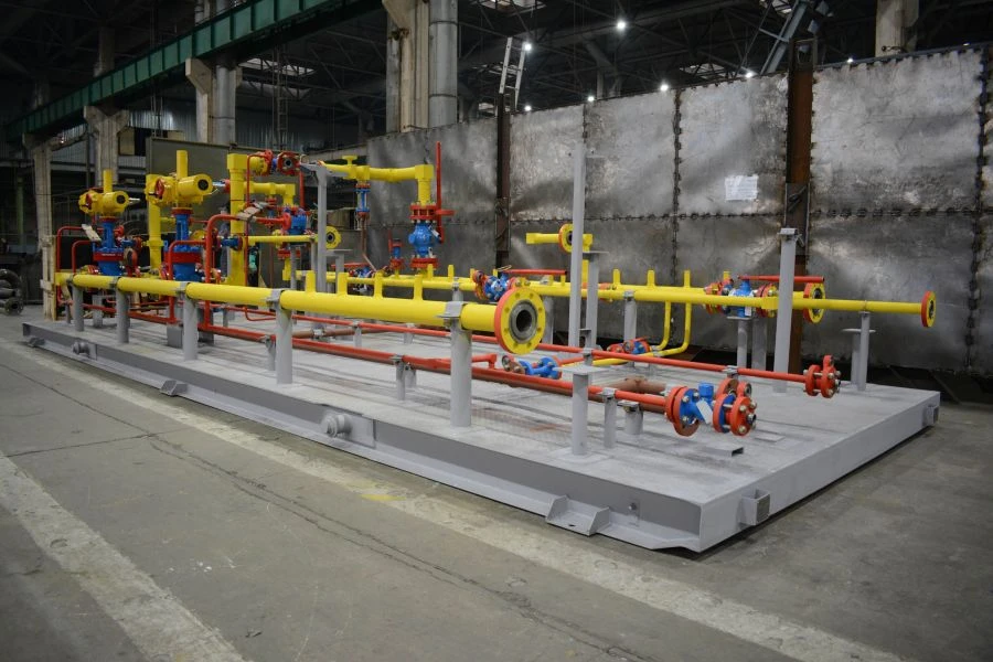 Ejector Block for Gas Disposal from Separator R-1 BЭ-1 №1,2