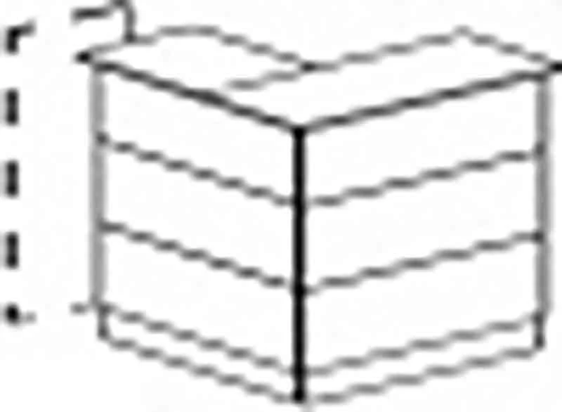 مكتب استقبال زاوية يمين 15 101R سلسلة "ستيل لاستقبال