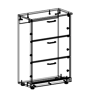 رف الأحذية لتنظيم تخزين الأحذية