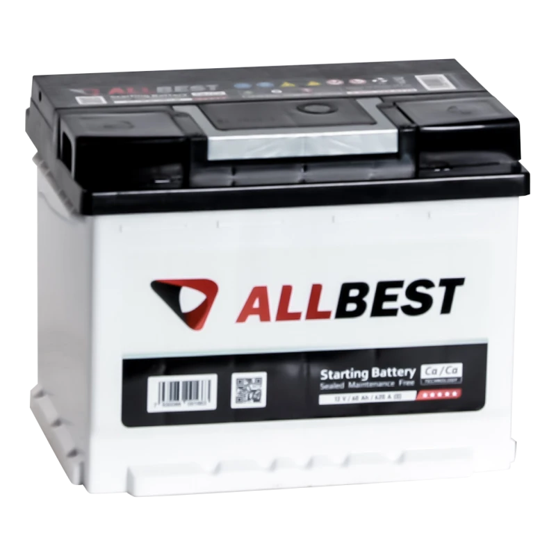 بطارية حامض الرصاص لبدء محركات الاحتراق الداخلي 12 فولت 60 أمبير ALLBEST