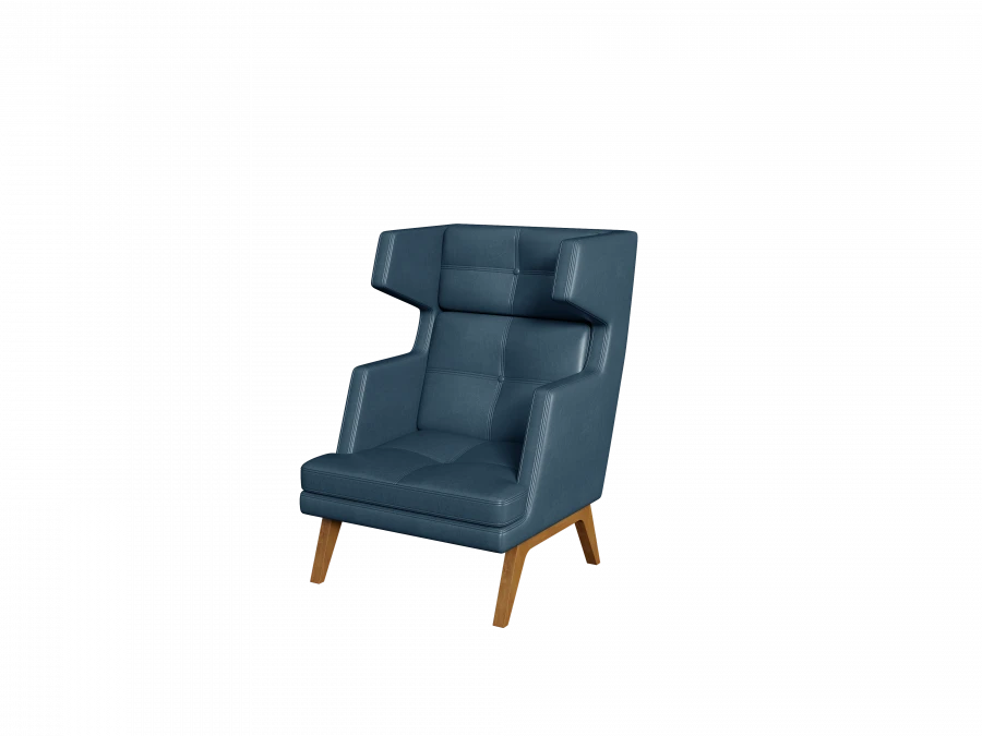 Comfortable Single Armchair from the "LOUNGE" Series