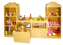 House Shelf Dm367 with Drawers and Storage