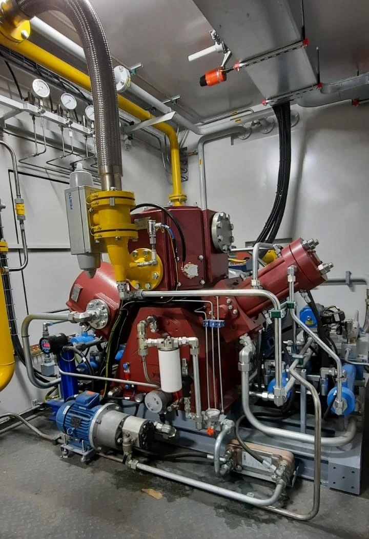 CVG-250 Compressor Installation for CNG Stations