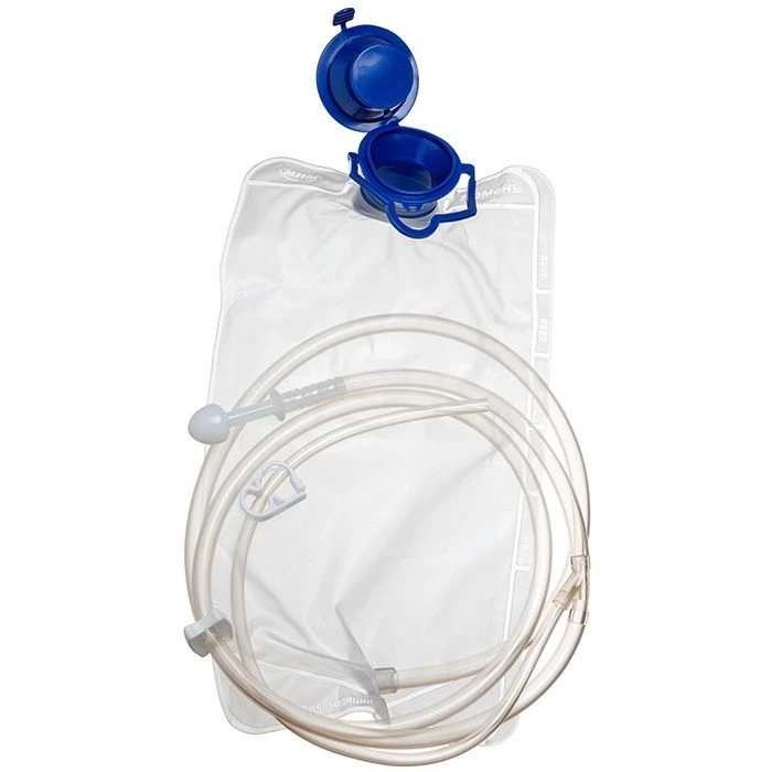 جهاز الإرواء المعوي للاستخدام لمرة واحدة - الإصدار الثاني مع فوهة رقم 2