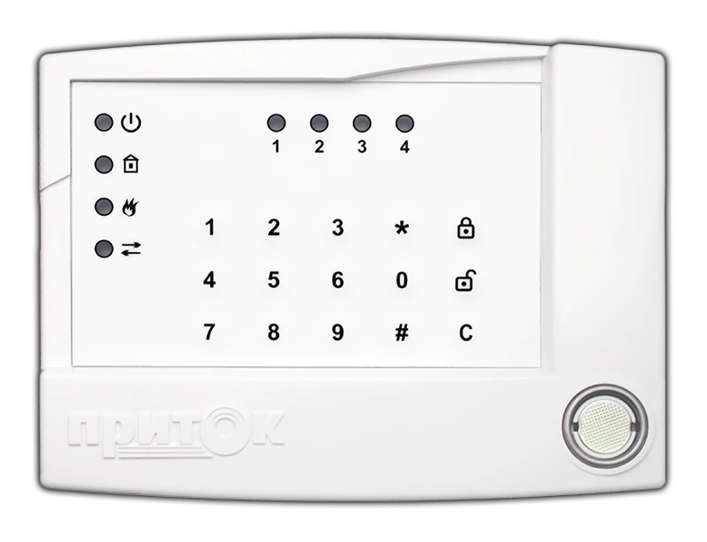 Security and Fire Alarm Controller PRITOK-A-KOP-02